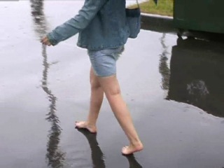 barefoot in the rain. part 2/4.