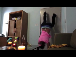 another twerk fail, the baby wanted everyone to finish from her, in the end she almost finished herself